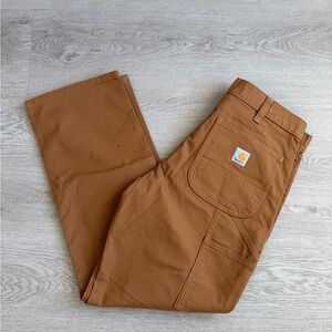 Carhartt Men's Tan double knee carpenter Pants